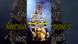 5 Cool Facts About Michael Jackson’s HIStory Tour! #shorts #michaeljackson #moonwalk