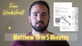 Matthew 18 Summary in 5 Minutes - Quick Bible Study