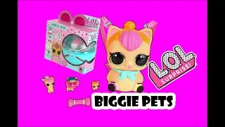 L.O.L. Surprise! Biggie Pet- Neon Kitty Ultra Rare Unboxing Season 3: Eye Spy