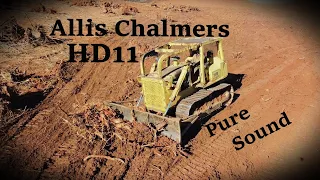 Allis Chalmers HD11 Pure HP sound (Drone footage)