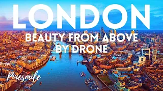 BEAUTY OF LONDON: Cinematic Aerial Video of London | London by Drone 🇬🇧