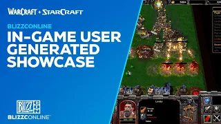 BlizzConline 2021 - In-Game User-Generated Content Showcase - StarCraft II and Warcraft 3: Reforged