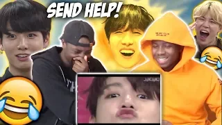 BTS BEING CRACKHEADS FOR 5 MINS STRAIGHT (REACTION) | FO SQUAD KPOP