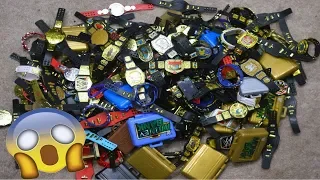 COUNTING ALL MY WWE FIGURE BELTS!