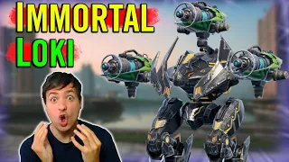 The Unlimited HP LOKI is a thing now? War Robots Gameplay
