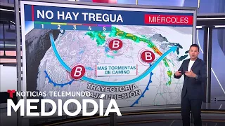 El tiempo severo no da tregua: su peligro pica y se extiende esta semana | Noticias Telemundo