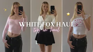WHITE FOX TRY ON HAUL 2024