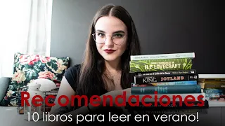 10 LIBROS PARA LEER EN VERANO | recomendaciones de TERROR y NO TERROR | moonlight books