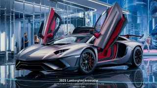 2025 Lamborghini Aventador: The Supercar That’s Redefining Speed!”