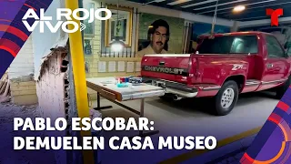 Demuelen casa museo de Pablo Escobar que se exhibía en "narcotours" de Medellín