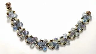 Easy beaded bracelet * Лёгкий браслет из бусин *