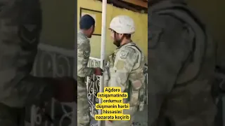 Ağdərə istiqamətində ordumuz düşmənin hərbi hissəsini nəzarətə keçirib