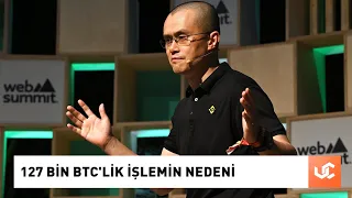 Binance CEO'su 127.000 BTC'lik İşlemin Nedenini Açıkladı - Uzmancoin ile Kripto Gündemi