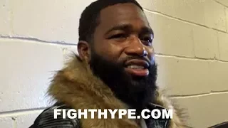 ADRIEN BRONER REACTS TO ERROL SPENCE STOPPING LAMONT PETERSON: "HUH?"