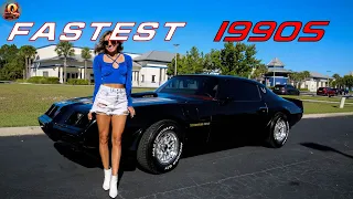 10 Quickest Muscle Cars Of The 1990s!| What They Cost Then vs Now