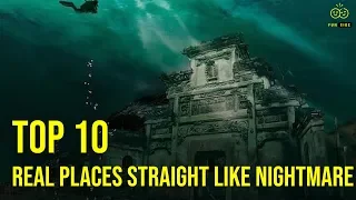 Top 10 Real Places Straight Out Of A Nightmare | FUNSIDE