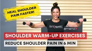 BEST 6-MINUTE Shoulder Warm-Up Routine (RELIEVE & PREVENT Shoulder Pain!)
