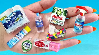 ENCOJO mis Compras para SOBREVIVIR  *funciona todo* - Encogí Cositas Miniatura de Limpieza del Super