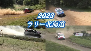 【2023ラリー北海道　陸別ステージ】今年も豪快な走りを間近で見れるラリーマシンに大感動！WRCマシンも登場！！