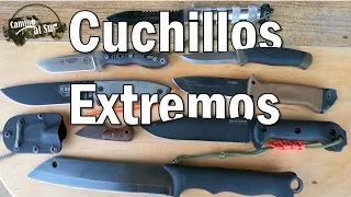 TOP 6: CUCHILLOS a los EXTREMOS!!! (Reto de los 6 cuchillos a los extremos)