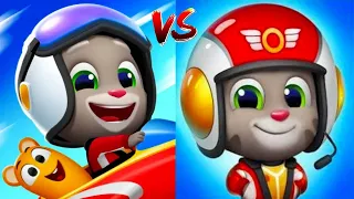 TALKING TOM SKY RUN CLASSIC vs TALKING TOM SKY RUN New Fun Flying Game GAMEPLAY