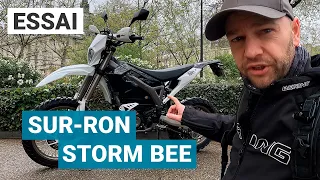 Essai Sur-Ron Storm Bee : une moto électrique (125) fun et performante !