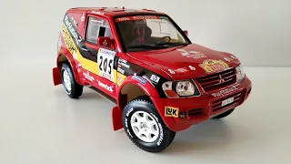 Mitsubishi Pajero Rally 1:18 Solido Очень качественная и редкая модель