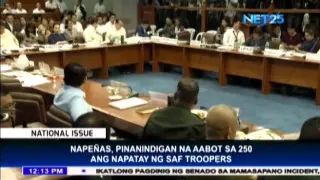 SAF troopers killed 250 enemy troopers, according to Napeñas