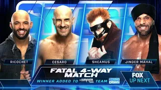 Fatal 4-Way Match - Winner Added to Survivor Series Team of Smack Down (Full Match)