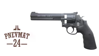 Пневматический револьвер Umarex Smith & Wesson 586 6"