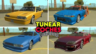 10 Formas de TUNEAR Coches en GTA San Andreas #3