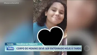 TRAGÉDIA NO TRÂNSITO: CORPO DE MENINO DEVE SER ENTERRADO HOJE À TARDE