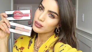 HUDA BEAUTY LIPSTICKS REVIEW!