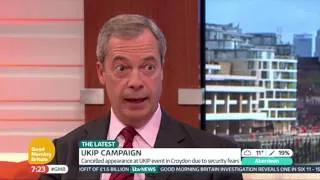 Nigel Farage Explains His Stance On Romanian Immigrants | Good Morning Britain