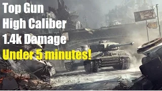 World of Tanks PS4/XBOX - VK36.01H - Top Gun, High Caliber - subtitle text commentary