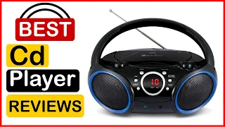 🏆  Best Quality Portable CD Player In 2023 ✅ Top 5 Tested & Buying Guide