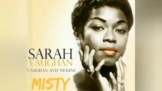 Misty - SARAH VAUGHN(w/lyrics)