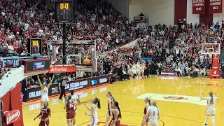 Final Minutes- Indiana Women's Basketball advances to Sweet Sixteen (3/25/24)