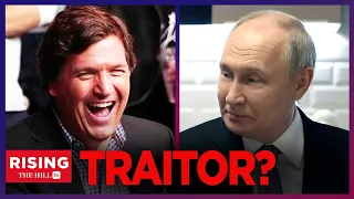 SPOTTED: Tucker in MOSCOW Prepping for Suspected Intv with Putin, Establishment Calls Him a TRAITOR