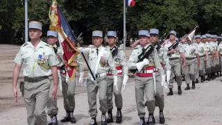 Défilé de la prise d'arme du 1er RT - Epinal - 30 Juin 2017