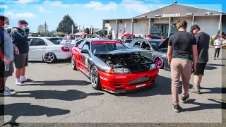 Taking my Skyline GT-R to the First Car Show in OVER A YEAR!