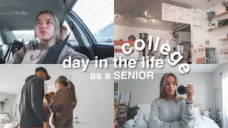 *productive* college day in my life! (as a SENIOR)