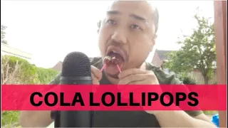 ASMR Cola Lollipop 🍭 Mouth Sounds & Licking 🍭