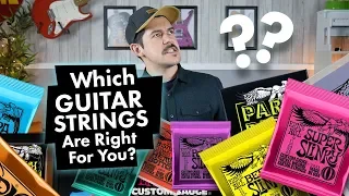 What Guitar Strings Are Right For You? | Ernie Ball