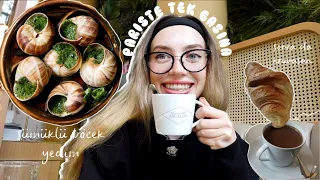 PARİS’TE TEK BAŞIMA🌷 | escargot deniyorum, eyfel🗼, dört yıl öncesi vs. şu an✌🏻😚✌🏻