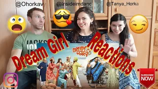 DREAM GIRL | Ayushmann Khurrana | Nushrat Bharucha | Trailer REACTION By Ukranian people!