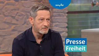 Pressefreiheit: Investigativ-Journalist Arndt Ginzel berichtet von seinen Erfahrungen | MDR um 4