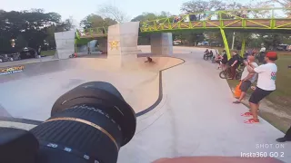 Chase Hawk invitational - Marcus Christopher - double down side tail whip, look back, bowl transfers