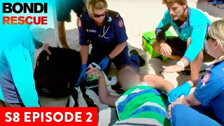 Deaf Woman Suffers Severe Seizure | Bondi Rescue - Season 8 Episode 2 (OFFICIAL UPLOAD)