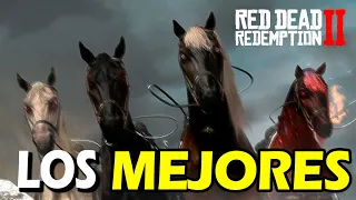 ESTOS SON LOS MEJORES CABALLOS DE RED DEAD REDEMPTION 2 - TOP 10 MEJORES CABALLOS